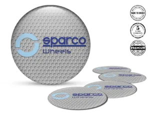 Sparco Wheel Emblems Tuning Radiant Racing Grid